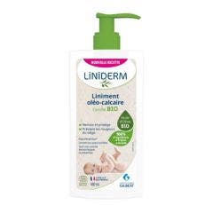Olive oil/limewater emulsion for nappy changes 480ml Liniderm