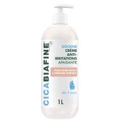 Anti-Irritation Moisturizing Shower Cream 1L Cicabiafine Biafine