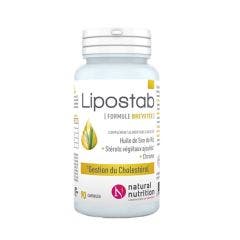 Lipostab Huile De Son De Riz 90 capsules Gestion du cholestérol Natural Nutrition