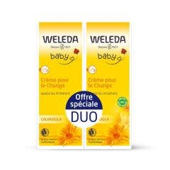 Baby & Child Nappy Cream 2x75ml Calendula Weleda