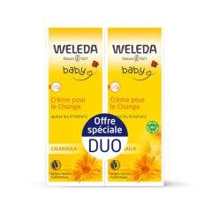 Baby & Child Nappy Cream 2x75ml Calendula Weleda