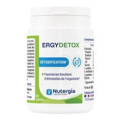 Ergydetox X 60 Capsules 60 Gélules Détoxification Nutergia