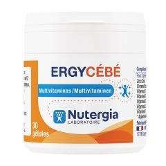 Ergycebe 30 Gelules 30 Gélules Multivitamines Nutergia