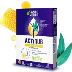 Gorge 15 lozenges ActiRub Soothes throat Sante Verte