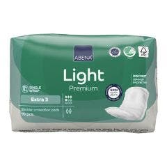 Protection Adhésive Femme 4G 33x11cm x10 Light Extra 3 Moderate Incontinence Day Abena