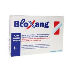 Bloxang Haemostatic Sponge Dermal Nasal Dental X 5 Sponges x4 Bausch&Lomb