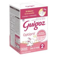 Optipro 2 Lait en Poudre 1.2kg Optipro Des 6 mois Guigoz