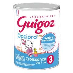 Growth 3 Baby Formula Milk 800g Optipro Dès 1 An Guigoz