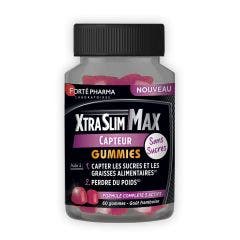 Xtraslim Max Capteur 60 gummies XtraSlim Max Forté Pharma
