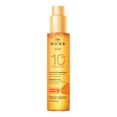 Sun Tanning Oil Spf10 Face And Body 150ml Sun Visage Et Corps Nuxe