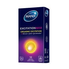 Manix Triple stimulation condoms x14 Excitation max Manix