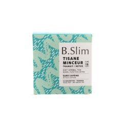 B.Slim Tisane Minceur 15 Infusettes Sans Cafeine Transit détox Diet World