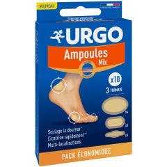 Ampoules Mix 3 formats x10 Urgo
