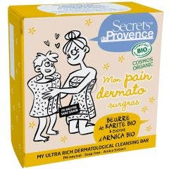 Pain Dermatologique Surgras 90g Beurre de Karité et Arnica Bio Secrets de Provence