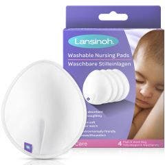 Washable Milk Feeding Pads X4 Lansinoh