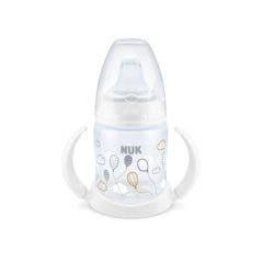 White Training Cup 150ml First Choice+ avec Temperature Control Silicone Mouthpiece For Children From 6 Months Nuk