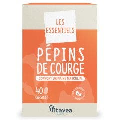 Pépins de courge Bio 40 Capsules Nutri'sentiels Nutrisante