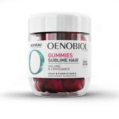 Sublime Hair 60 Gummies Volume & Croissance Oenobiol