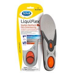 Semelles Soutien Renforcé Hommes LiquiFlex Pointure 35.5-40.5 Scholl