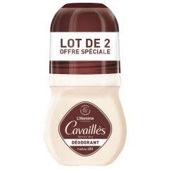 L'Homme 48H Roll On Deodorants 2x50ml Dermato Rogé Cavaillès