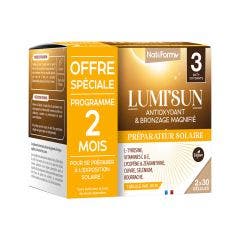 Sun Preparer 2x30 capsules Lumi'Sun Antioxidant and Enhanced Tan Nat&Form