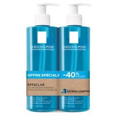 Purifying Foaming Gel for Oily Acne-prone skin 2x400ml Effaclar Peaux Grasses Tendance Acneique La Roche-Posay