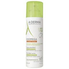 Spray Emollient Anti-grattage Peaux Sèches 200ml Exomega Control Peaux Sèches à Tendance à L'Eczéma Atopique A-Derma