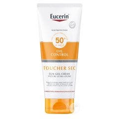 Gel-Crème Spf50+ Oil Control 200ml Sun Protection Toucher Sec Eucerin