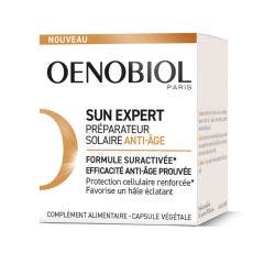 Anti-Aging Sun Preparer 30 Capsules Sun Expert Oenobiol
