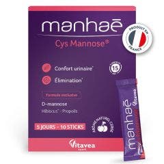 Cys Mannose 10 Sticks Urinary Comfort Manhaé