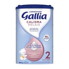 Calisma Baby Powdered Milk 2 800g Calisma Relay 6 - 12 months Gallia