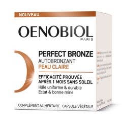 Self Tanner 30 capsules Perfect Bronze Fair skin Oenobiol