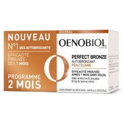 Autobronzant 2x30 capsules Perfect Bronze Peau claire Oenobiol