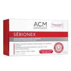Pain Dermatologique purifiant 100g Sébionex Acm