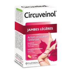 Jambes légères 30 tablets Circuveinol Action circulation renforcée Nutreov