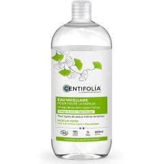 Micellar Water 500ml Hydratation pour toute la famille Face &amp; eyes leave-in Centifolia