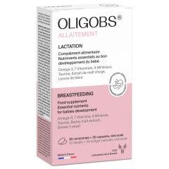 Breastfeeding X 30 Tablets + 30 Capsules Oligobs Ccd