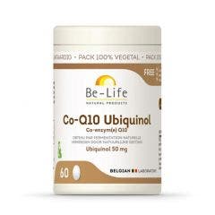 Biolife Co-q10 Vital 60 Capsules 60 Gélules Ubiquinol 50mg Be-Life