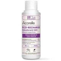Long-lasting efficiency 24-hour roll-on deodorant refill 100ml Sensitive Skin Acorelle