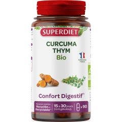 Curcuma Bio en Gélules Végétales - Confort digestif - Nat & Form