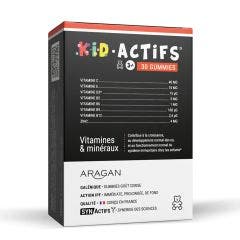 KidActifs 30 gummies Vitamins and Minerals Synactifs