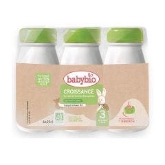Lait Croissance Bio 6x25cl From 10 Months+ Babybio