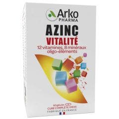 Azinc Fitness And Vitality 60 Capsules 60 gélules Azinc Adulte Arkopharma