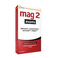 Mag 2 Exams magnesium 30 tablets 30 Comprimés Mag 2