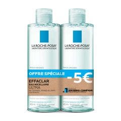 Effaclar Purifying Micellar Water 2x400ml Effaclar Peaux Grasses La Roche-Posay