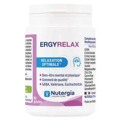 Ergyrelax x60 capsules Relaxation Nutergia