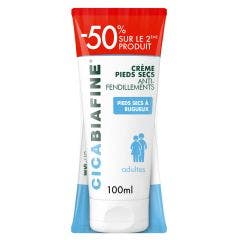 Anti Cracking Foot Cream Dry Feet 2x100ml Cicabiafine Biafine