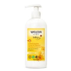 Baby Face and Body Cleansing Cream 400ml Calendula Weleda
