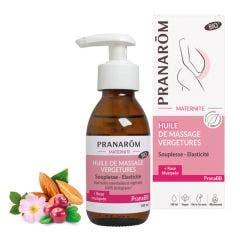 Huile de Massage Vergetures 100ml Pranabb Souplesse et Elasticité Pranarôm