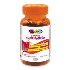 Multivitamined Gums 60 Gums Cherry Flavour Pediakid